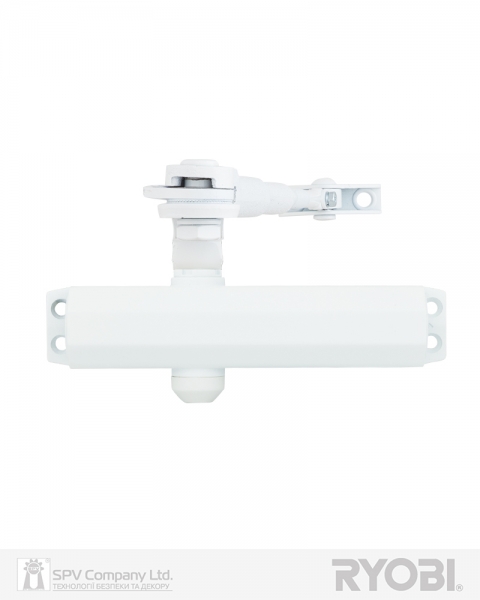 Доводчик накладной RYOBI *1500 DS-1504 GLOSSY WHITE STD HO ARM EN 2/3/4 до 80кг 1100мм-фото-1 Фото 1 - Доводчик накладной RYOBI *1500 DS-1504 GLOSSY WHITE STD HO ARM EN 2/3/4 до 80кг 1100мм.