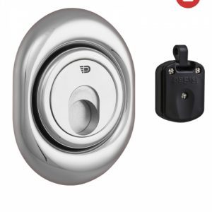 Фото 15 - Протектор Disec Magnetic_3g 3g2fm Din Oval 25мм Хром_полірований 3клас C 5key Km0p3g Зовнішній.