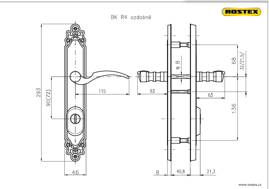 Фурнітура Захисна Rostex Ozdobna R Mov-mov Din Plate 90мм Хром_мат 22мм 38-45мм 3клас Ozdobna Cr_mat Комплект-фото-4 Фото 4 - Фурнітура Захисна Rostex Ozdobna R Mov-mov Din Plate 90мм Хром_мат 22мм 38-45мм 3клас Ozdobna Cr_mat Комплект.