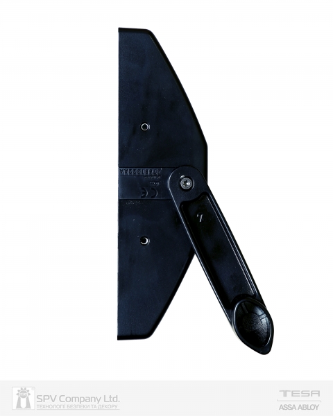 Замок TESA для евакуаційного виходу накладний GLOBAL1S 1 Locking NR 900мм 8x8мм N: black (RAL 9005)/ R: red (RAL 3000)-фото-2 Фото 2 - Замок TESA для евакуаційного виходу накладний GLOBAL1S 1 Locking NR 900мм 8x8мм N: black (RAL 9005)/ R: red (RAL 3000).