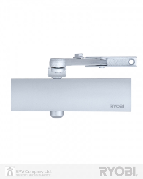 Доводчик накладной RYOBI 1200 D-1200 SILVER STD ARM EN 2/3/4 80кг 1100мм-фото-1 Фото 1 - Доводчик накладной RYOBI 1200 D-1200 SILVER STD ARM EN 2/3/4 80кг 1100мм.