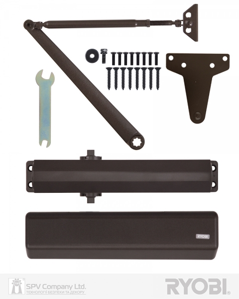 Дотягувач накладний RYOBI 3550 D-3550 DARK_BRONZE BC/DA UNIV_ARM EN_2-5 до_100кг 1250мм FIRE-фото-11 Фото 11 - Дотягувач накладний RYOBI 3550 D-3550 DARK_BRONZE BC/DA UNIV_ARM EN_2-5 до_100кг 1250мм FIRE.