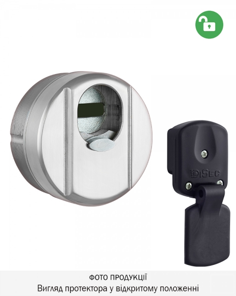Протектор Disec Magnetic_4g 4g2 Din 25мм Хром_полірований 3клас C 3key Km0p47 Зовнішній, Без Щитка-фото-2 Фото 2 - Протектор Disec Magnetic_4g 4g2 Din 25мм Хром_полірований 3клас C 3key Km0p47 Зовнішній, Без Щитка.