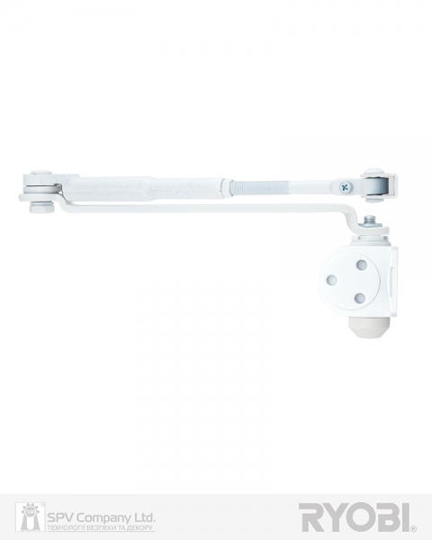 Доводчик накладной RYOBI *1500 DS-1504 GLOSSY WHITE STD HO ARM EN 2/3/4 до 80кг 1100мм-фото-6 Фото 6 - Доводчик накладной RYOBI *1500 DS-1504 GLOSSY WHITE STD HO ARM EN 2/3/4 до 80кг 1100мм.