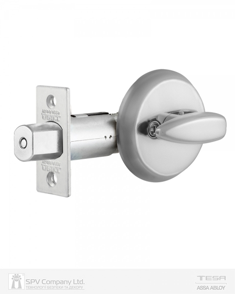 Засув врізний TESA 1-WAY DEAD_BOLT 514U0 NC UNIV CHROME_MAT BS60/70мм SP-фото-3 Фото 3 - Засув врізний TESA 1-WAY DEAD_BOLT 514U0 NC UNIV CHROME_MAT BS60/70мм SP.