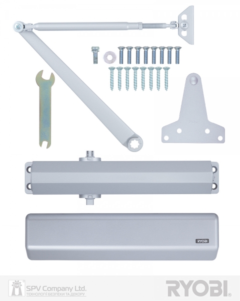 Дотягувач Накладний Ryobi 3550 D-3550 Silver Bc/da Univ_arm En_2-5 До_100кг 1250мм Fire-фото-9 Фото 9 - Дотягувач Накладний Ryobi 3550 D-3550 Silver Bc/da Univ_arm En_2-5 До_100кг 1250мм Fire.