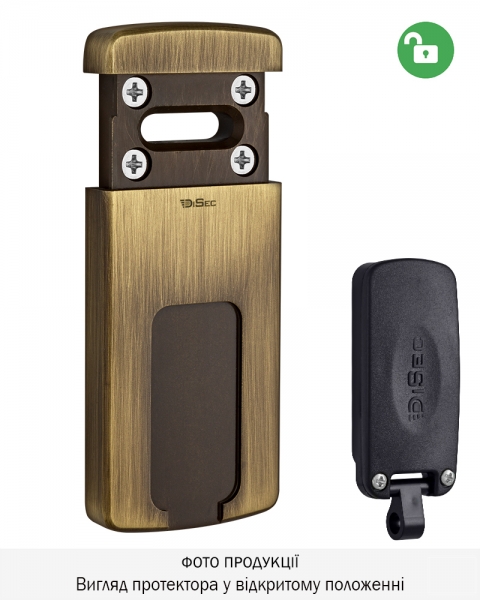Протектор Disec Magnetic_3g Mg220mini Lever_key Oval 12мм Бронза_сатин 3клас Bs 3key Km0p70 Зовнішній-фото-2 Фото 2 - Протектор Disec Magnetic_3g Mg220mini Lever_key Oval 12мм Бронза_сатин 3клас Bs 3key Km0p70 Зовнішній.