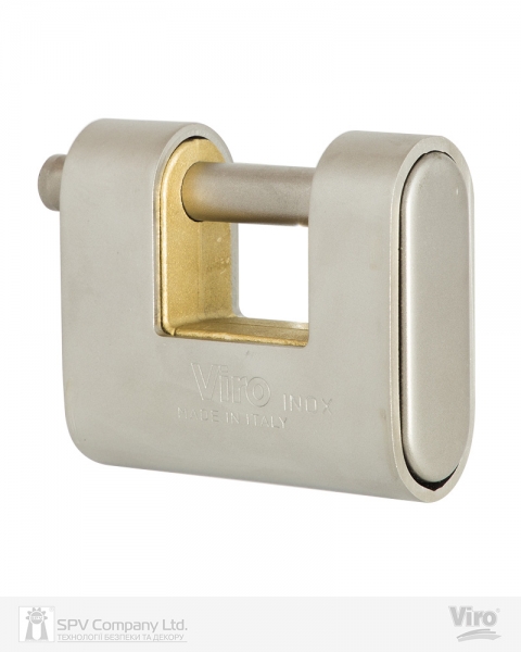 Замок висячий VIRO PANZER_ST.STEEL 4117.Х 3KEY 20мм SLID_shackle 12мм BOX-фото-4 Фото 4 - Замок висячий VIRO PANZER_ST.STEEL 4117.Х 3KEY 20мм SLID_shackle 12мм BOX.