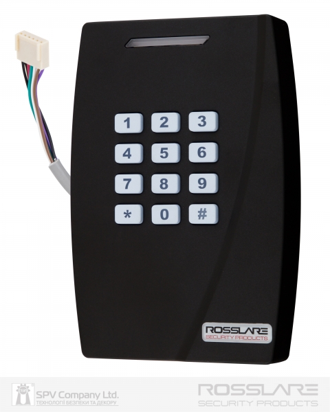 Электронный считыватель ROSSLARE AY-W6350B внешний код+карта MIFARE 13.56Mhz-фото-6 Фото 6 - Электронный считыватель ROSSLARE AY-W6350B внешний код+карта MIFARE 13.56Mhz.