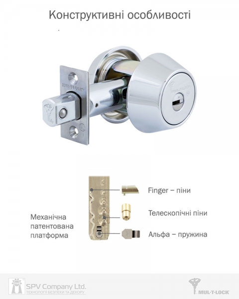 Замок Врізний Mul-t-lock 1-way Dead_bolt Hercular Univ Chrome_nickel Bs60/70мм Mt5+ Cliq M/s Gamma Right Wood_door Sp-фото-6 Фото 6 - Замок Врізний Mul-t-lock 1-way Dead_bolt Hercular Univ Chrome_nickel Bs60/70мм Mt5+ Cliq M/s Gamma Right Wood_door Sp.