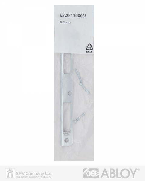 Обратная планка ABLOY ЕА 321 угловая R DIN ST/CR 20х170х8мм 4621-фото-3 Фото 3 - Обратная планка ABLOY ЕА 321 угловая R DIN ST/CR 20х170х8мм 4621.