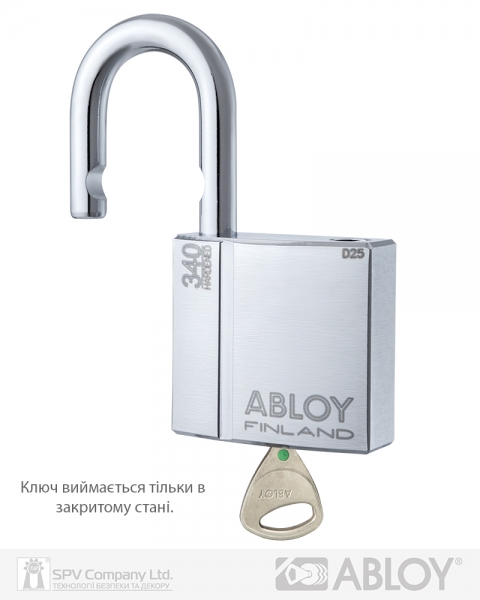 Замок висячий ABLOY PL340 SENTRY BA66EE 2KEY STR_B NR_shackle 25мм 10мм BOX-фото-7 Фото 7 - Замок висячий ABLOY PL340 SENTRY BA66EE 2KEY STR_B NR_shackle 25мм 10мм BOX.