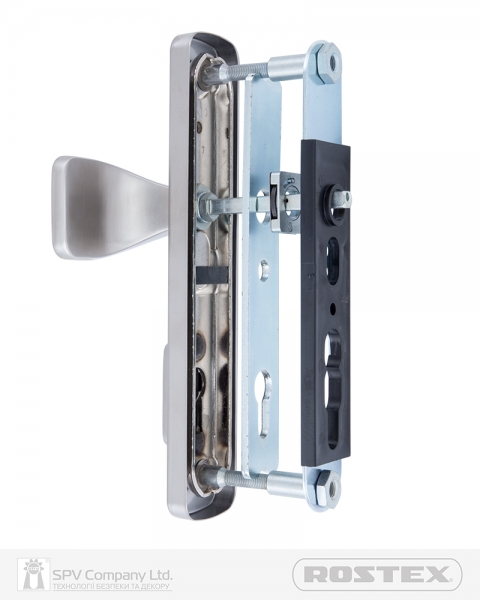 Фурнітура Захисна Rostex *astra R Fix-mov Din Plate 85мм Нерж.сталь_мат 22мм 38-55мм 3клас Hranate/astra Nerez_mat Комплект-фото-5 Фото 5 - Фурнітура Захисна Rostex *astra R Fix-mov Din Plate 85мм Нерж.сталь_мат 22мм 38-55мм 3клас Hranate/astra Nerez_mat Комплект.