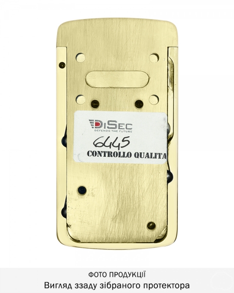 Протектор Disec Magnetic_3g Mg220mini Lever_key Oval 12мм Латунь_pvd 3клас 2 3key Km0p70 Зовнішній-фото-3 Фото 3 - Протектор Disec Magnetic_3g Mg220mini Lever_key Oval 12мм Латунь_pvd 3клас 2 3key Km0p70 Зовнішній.