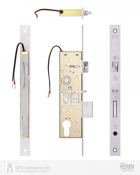 Замок электромеханический ERBI SAM EL B 9235 ВЅ35мм 92мм FP22 SS UNIV DIN SOL 10-24V NC PANIC FUNCTION EI односторонний контроль-фото-6 Фото 6 - Замок электромеханический ERBI SAM EL B 9235 ВЅ35мм 92мм FP22 SS UNIV DIN SOL 10-24V NC PANIC FUNCTION EI односторонний контроль.
