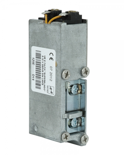 Защелка электромеханическая EFF EFF 125 E D14 FaFix (W/O SP 6-12V AC/DC L) НЗ АЕ для багатоспрямованих замков MTL-фото-8 Фото 8 - Защелка электромеханическая EFF EFF 125 E D14 FaFix (W/O SP 6-12V AC/DC L) НЗ АЕ для багатоспрямованих замков MTL.
