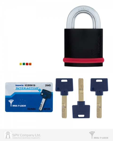 Замок висячий MUL-T-LOCK NE14L INTERACTIVE+ 264S+ 3KEY DND3D_BLUE NR_shackle 26мм 14мм BOX_M-фото-4 Фото 4 - Замок висячий MUL-T-LOCK NE14L INTERACTIVE+ 264S+ 3KEY DND3D_BLUE NR_shackle 26мм 14мм BOX_M.