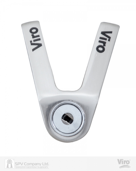 Замок VIRO MOTO STOPPER STAINLESS_STEEL 2KEY-фото-7 Фото 7 - Замок VIRO MOTO STOPPER STAINLESS_STEEL 2KEY.