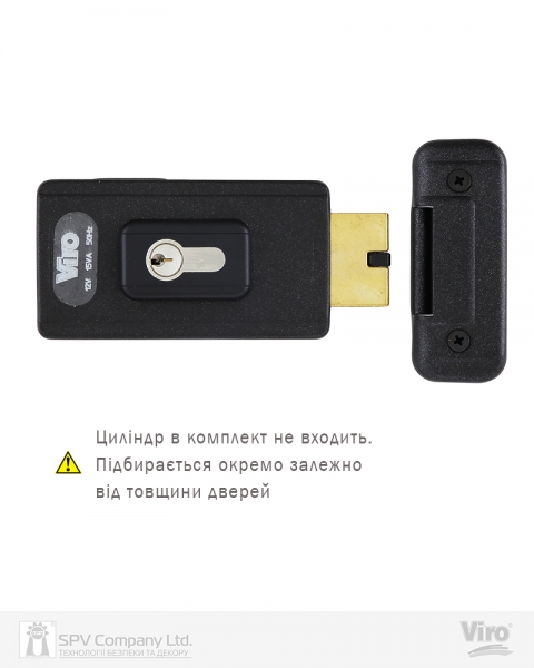 Замок электромеханический VIRO V06 ВЅ70мм T1/T2 DIN 12VAC NC GATE накладной V96 BLACK открывание внутрь-фото-6 Фото 6 - Замок электромеханический VIRO V06 ВЅ70мм T1/T2 DIN 12VAC NC GATE накладной V96 BLACK открывание внутрь.