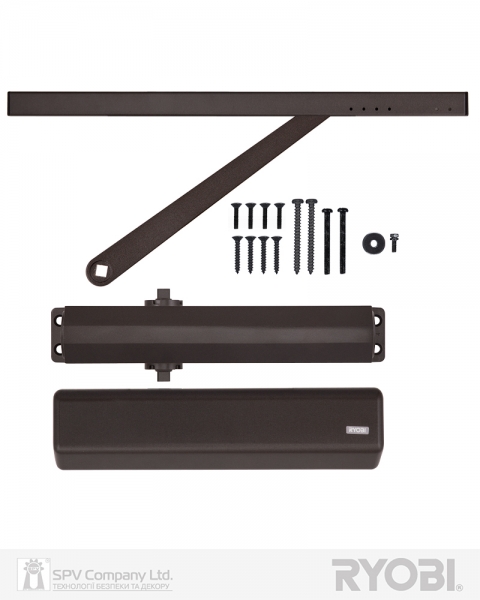 Дотягувач Накладний Ryobi 3550 Ds-3550t Dark_bronze Bc/da Sld_ho_arm En_1-3 До_65кг 965мм-фото-2 Фото 2 - Дотягувач Накладний Ryobi 3550 Ds-3550t Dark_bronze Bc/da Sld_ho_arm En_1-3 До_65кг 965мм.