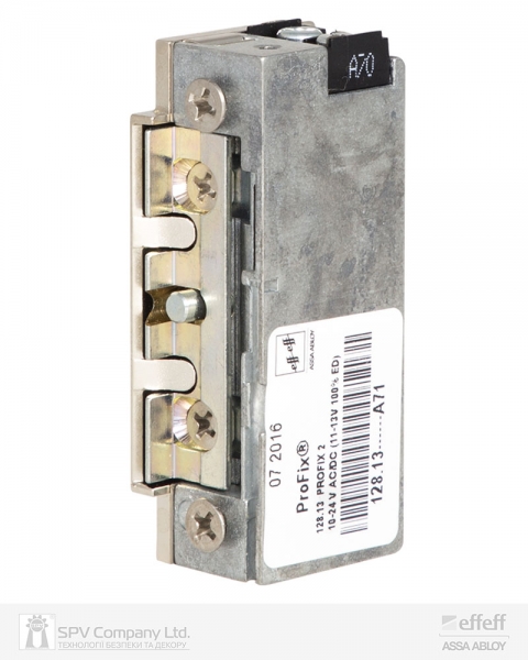 Защелка электромеханическая EFF EFF 128.13 А71 ProFix 2 FaFix (W/O SP 12V DC) НЗ А универсальная с узким корпусом-фото-10 Фото 10 - Защелка электромеханическая EFF EFF 128.13 А71 ProFix 2 FaFix (W/O SP 12V DC) НЗ А универсальная с узким корпусом.