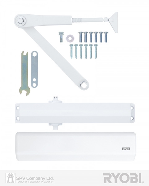 Дотягувач Накладний Ryobi 3550 Ds-3550 White Bc/da Std_ho_arm En_2-5 До_100кг 1250мм-фото-7 Фото 7 - Дотягувач Накладний Ryobi 3550 Ds-3550 White Bc/da Std_ho_arm En_2-5 До_100кг 1250мм.