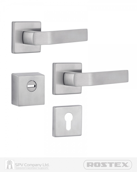 Фурнітура Захисна Rostex *quadrum R/h Mov-mov Din Square Нерж.сталь_мат 23мм 38-45мм 3клас Treviso Nerez_mat Комплект-фото-1 Фото 1 - Фурнітура Захисна Rostex *quadrum R/h Mov-mov Din Square Нерж.сталь_мат 23мм 38-45мм 3клас Treviso Nerez_mat Комплект.