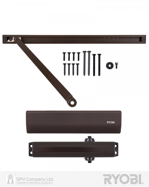 Дотягувач Накладний Ryobi 2000 D-2050t Dark_bronze Bc Sld_arm En_3 60кг 950мм Fire 22,5-фото-4 Фото 4 - Дотягувач Накладний Ryobi 2000 D-2050t Dark_bronze Bc Sld_arm En_3 60кг 950мм Fire 22,5.