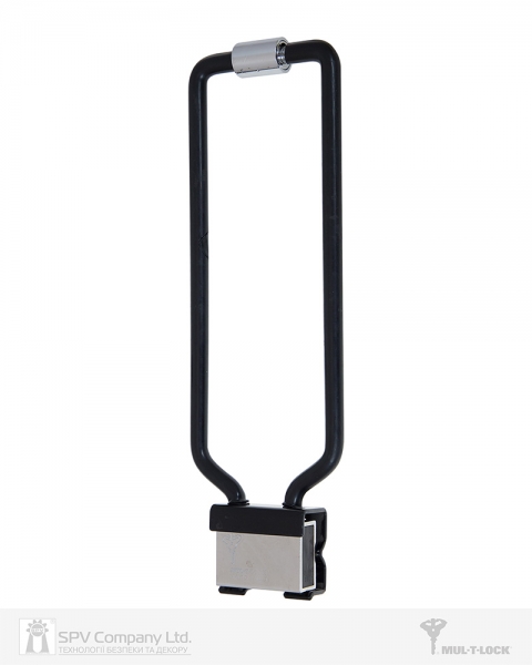 Замок MUL-T-LOCK MOTO 61/15 BLACK 006 3KEY DND_BLACK-фото-1 Фото 1 - Замок MUL-T-LOCK MOTO 61/15 BLACK 006 3KEY DND_BLACK.
