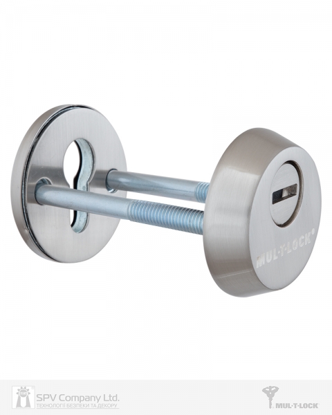 Протектор MUL-T-LOCK SL3 DIN ROUND 14,5 мм 58-63мм Нерж.сталь мат 3клас BRUSHED NICKEL Комплект, М8х75-фото-2 Фото 2 - Протектор MUL-T-LOCK SL3 DIN ROUND 14,5 мм 58-63мм Нерж.сталь мат 3клас BRUSHED NICKEL Комплект, М8х75.