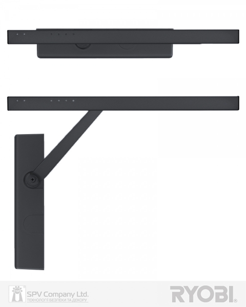 Дотягувач Накладний Ryobi 2000 D-2050t Grey_anthracite Bc Sld_arm En_3 60кг 950мм Fire 22,5-фото-5 Фото 5 - Дотягувач Накладний Ryobi 2000 D-2050t Grey_anthracite Bc Sld_arm En_3 60кг 950мм Fire 22,5.