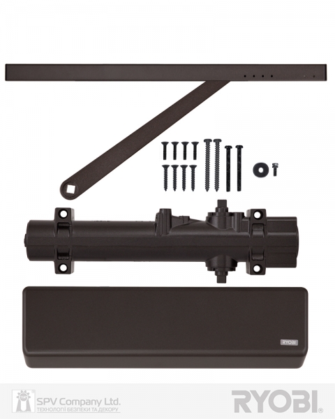 Дотягувач Накладний Ryobi 4550 Ds-4550t Dark_bronze Bc/da Sld_ho_arm En_4 80кг 1100мм-фото-2 Фото 2 - Дотягувач Накладний Ryobi 4550 Ds-4550t Dark_bronze Bc/da Sld_ho_arm En_4 80кг 1100мм.