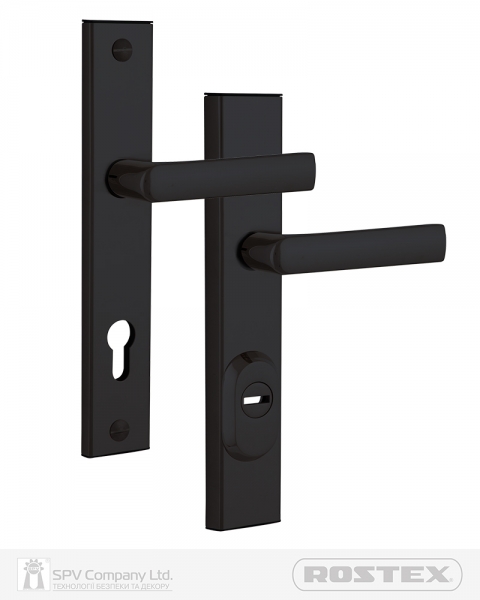 Фурнітура Захисна Rostex R1/r4 R Mov-mov Din Plate 72мм Фарба_чорна 22мм 38-55мм 3клас 804 Black_mat Комплект-фото-1 Фото 1 - Фурнітура Захисна Rostex R1/r4 R Mov-mov Din Plate 72мм Фарба_чорна 22мм 38-55мм 3клас 804 Black_mat Комплект.