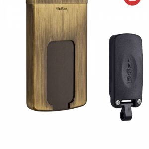 Фото 10 - Протектор Disec Magnetic_3g Mg220mini Lever_key Oval 12мм Бронза_сатин 3клас Bs 3key Km0p70 Зовнішній.
