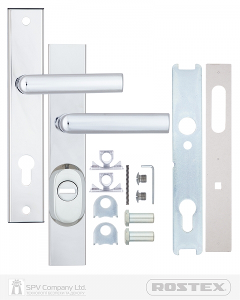 Фурнітура захисна ROSTEX R1/R4 R mov-mov DIN PLATE 72мм Хром_полірований 22мм 38-55мм 3клас 804 CR Комплект, пакування OEM-фото-7 Фото 7 - Фурнітура захисна ROSTEX R1/R4 R mov-mov DIN PLATE 72мм Хром_полірований 22мм 38-55мм 3клас 804 CR Комплект, пакування OEM.