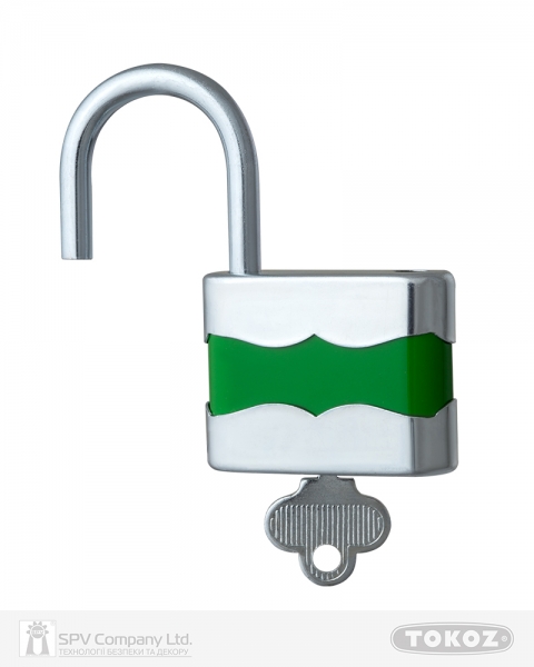 Замок висячий TOKOZ DUPLO 45 2KEY TK3 M NR shackle 25мм 5,6 мм-фото-4 Фото 4 - Замок висячий TOKOZ DUPLO 45 2KEY TK3 M NR shackle 25мм 5,6 мм.