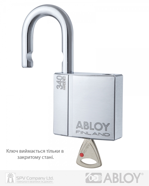 Замок висячий ABLOY PL340 PROTEC2 TA77ZZ 2KEY PR2_T NR_shackle 25мм 10мм BOX-фото-3 Фото 3 - Замок висячий ABLOY PL340 PROTEC2 TA77ZZ 2KEY PR2_T NR_shackle 25мм 10мм BOX.