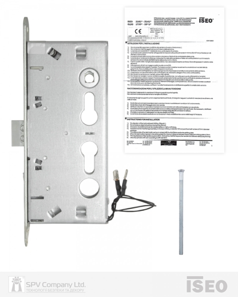 Замок электромеханический ISEO 214910654 72мм FP24 ZCE R DIN SOL 12V NC PANIC FUNCTION EI, открывание наружу-фото-2 Фото 2 - Замок электромеханический ISEO 214910654 72мм FP24 ZCE R DIN SOL 12V NC PANIC FUNCTION EI, открывание наружу.