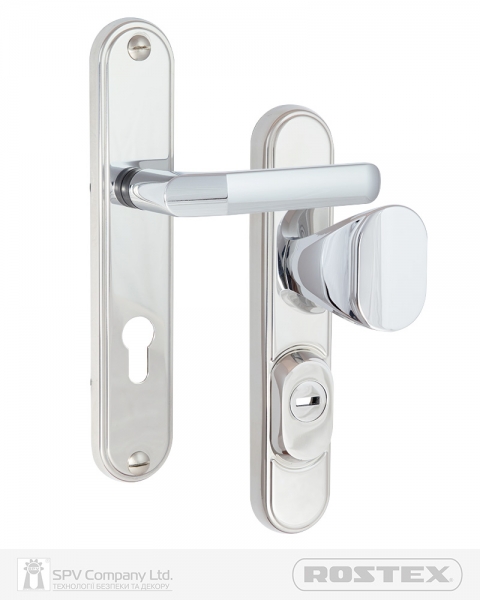 Фурнітура Захисна Rostex Decor R Fix-mov Din Plate 72мм Хром_полірований 23мм 40-45мм 4клас Ovalne/baryt Cr Комплект-фото-1 Фото 1 - Фурнітура Захисна Rostex Decor R Fix-mov Din Plate 72мм Хром_полірований 23мм 40-45мм 4клас Ovalne/baryt Cr Комплект.