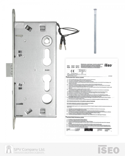 Замок электромеханический ISEO 214910654 72мм FP24 ZCE L DIN SOL 12V NC PANIC FUNCTION EI, открывание наружу-фото-7 Фото 7 - Замок электромеханический ISEO 214910654 72мм FP24 ZCE L DIN SOL 12V NC PANIC FUNCTION EI, открывание наружу.