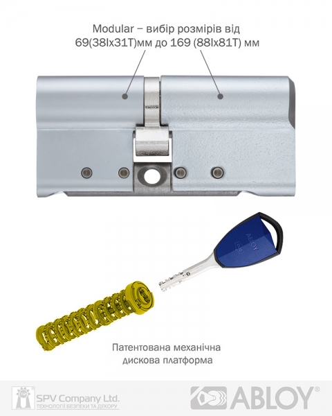 Циліндр Abloy Din_mod_kk Hard Cy332 Protec2 99 Hcr 38hix61 Cam30 Cliq M/s Ta77zz Box-фото-7 Фото 7 - Циліндр Abloy Din_mod_kk Hard Cy332 Protec2 99 Hcr 38hix61 Cam30 Cliq M/s Ta77zz Box.