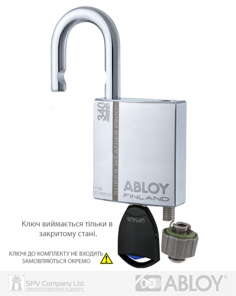 Замок навесной ABLOY PLLW340T *PROTEC2 CLIQ TA77ZZ M/S NR shackle 25мм 10мм BOX-фото-6 Фото 6 - Замок навесной ABLOY PLLW340T *PROTEC2 CLIQ TA77ZZ M/S NR shackle 25мм 10мм BOX.