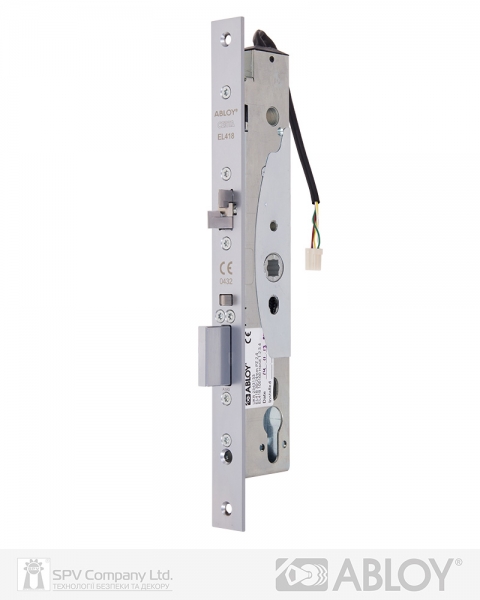 Замок электромеханический ABLOY EL 418 ВЅ30мм 92мм FP24 SS UNIV DIN CERTА MOT 12-24V PANIC FUNCTION-фото-1 Фото 1 - Замок электромеханический ABLOY EL 418 ВЅ30мм 92мм FP24 SS UNIV DIN CERTА MOT 12-24V PANIC FUNCTION.