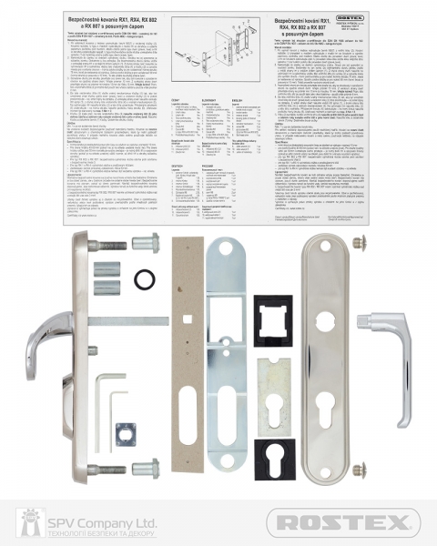 Фурнітура Захисна Rostex Decor R Fix-mov Din Plate 72мм Хром_полірований 23мм 40-45мм 4клас Ovalne/baryt Cr Комплект-фото-6 Фото 6 - Фурнітура Захисна Rostex Decor R Fix-mov Din Plate 72мм Хром_полірований 23мм 40-45мм 4клас Ovalne/baryt Cr Комплект.