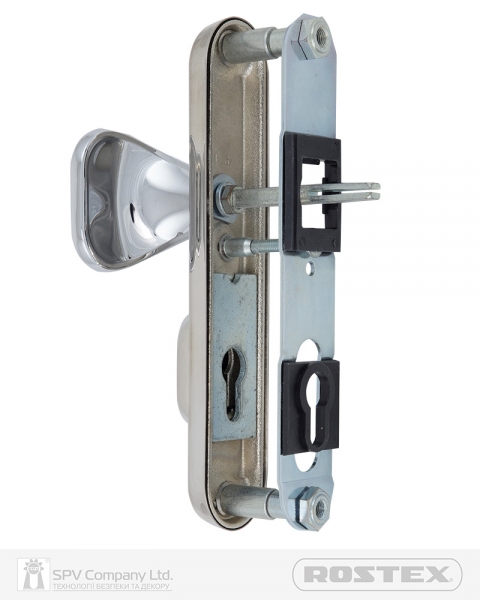 Фурнітура Захисна Rostex Decor R Fix-mov Din Plate 72мм Хром_полірований 23мм 40-45мм 4клас Ovalne/baryt Cr Комплект-фото-3 Фото 3 - Фурнітура Захисна Rostex Decor R Fix-mov Din Plate 72мм Хром_полірований 23мм 40-45мм 4клас Ovalne/baryt Cr Комплект.