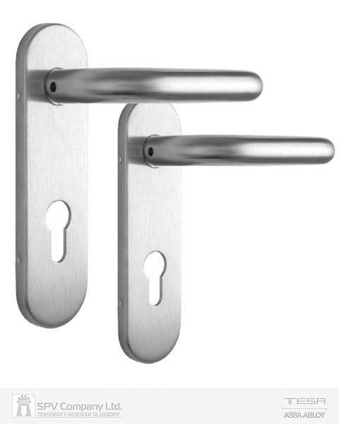 Набор фурнитуры ISEO 032412 (72мм MUV-MUV CYL HOLE) I I: stainless steel 9мм-фото-3 Фото 3 - Набор фурнитуры ISEO 032412 (72мм MUV-MUV CYL HOLE) I I: stainless steel 9мм.