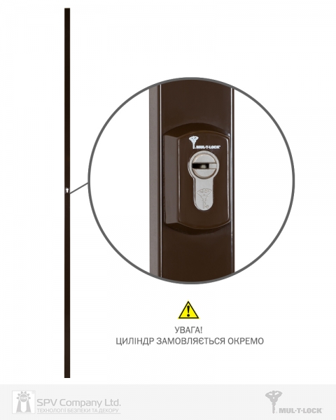 Замок Накладний Mul-t-lock 2-way Din G512 Univ Brown Bs1500мм Length_3000mm W/o_sp-фото-1 Фото 1 - Замок Накладний Mul-t-lock 2-way Din G512 Univ Brown Bs1500мм Length_3000mm W/o_sp.