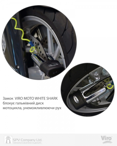 Замок VIRO MOTO BLINDATO EXTREME STAINLESS_STEEL 3KEY 83мм-фото-2 Фото 2 - Замок VIRO MOTO BLINDATO EXTREME STAINLESS_STEEL 3KEY 83мм.