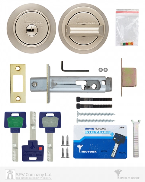 Mul-t-lock 1-way Dead_bolt Hercular Satin_nickel wood_door-фото-7 Фото 7 - Mul-t-lock 1-way Dead_bolt Hercular Satin_nickel wood_door.