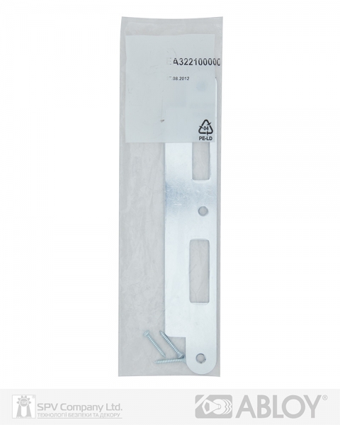 Обратная планка ABLOY ЭА 322 прямая UNIV DIN ST/CR 40x232x2,5мм 4622-фото-3 Фото 3 - Обратная планка ABLOY ЭА 322 прямая UNIV DIN ST/CR 40x232x2,5мм 4622.